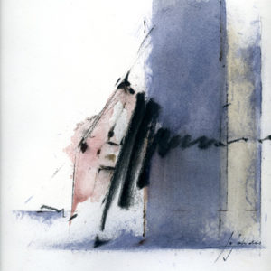 Violoncelle sur bleu