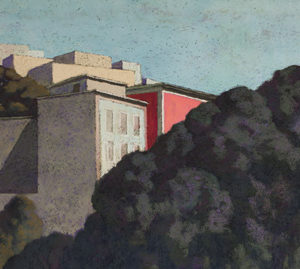 Vue sur immeubles, Naples