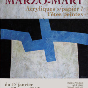 Affiche Marzo-Mart 2013