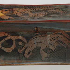 Boîte coussin en grès