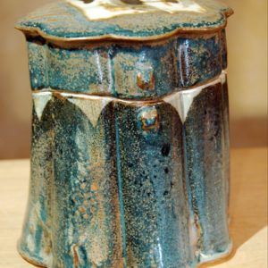 Boîte nuage bleue