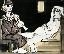 La femme et le clown
