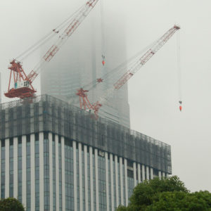 Yokohama - Dans la brume