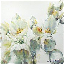 Les Tulipes blanches 1