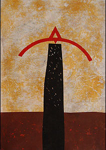 Acrylique sur papier