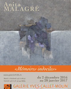 Anita MALAGRE - "Mémoires indociles"