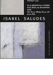 Isabel Saludès Acrylique et pigments s. toiles et papiers