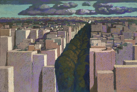 Avenue à Athènes