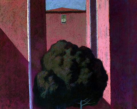Façade, arbre