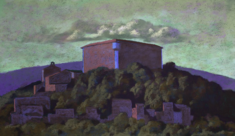 Soir dans les Abruzzes