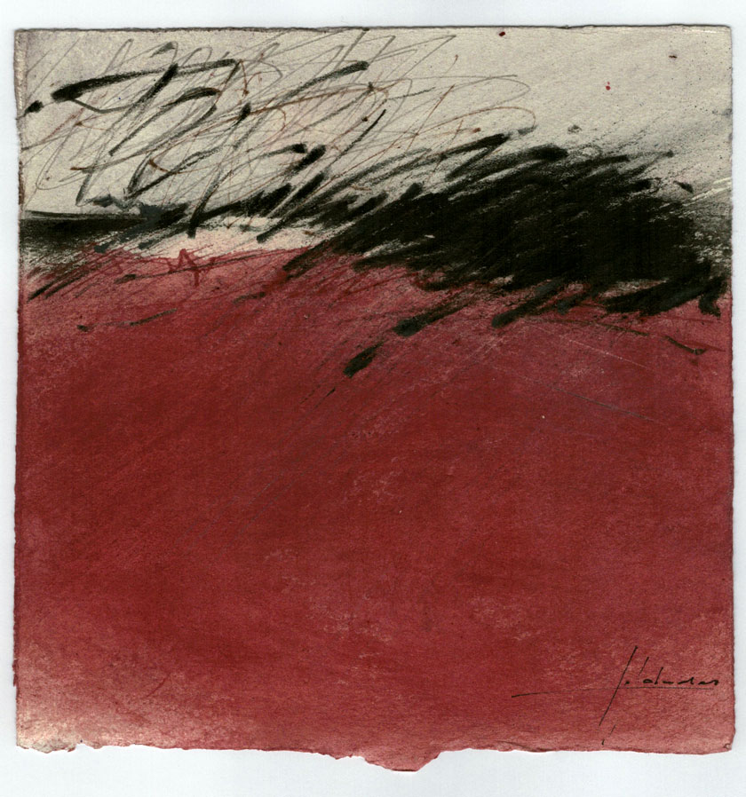 Paysage rouge PF062