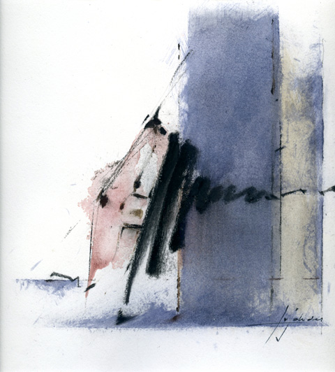 Violoncelle sur bleu
