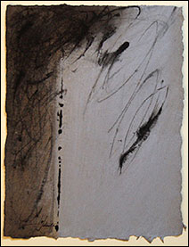 Paysage bleu-gris