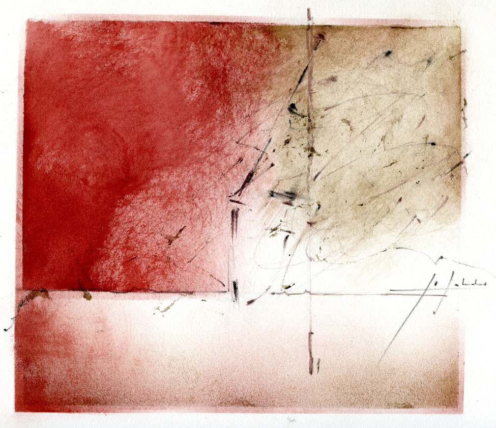Cello sur rouge