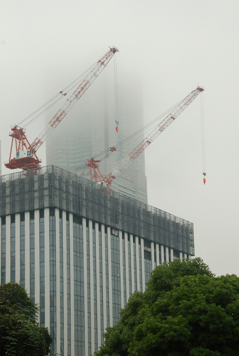 Yokohama – Dans la brume