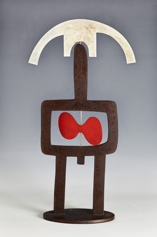 Personnage – sculpture Acier