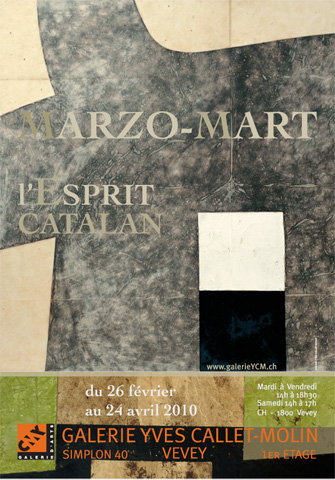 Affiche Marzo-Mart – 2010 – l’Esprit catalan