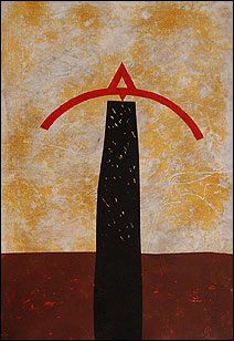 Acrylique sur papier