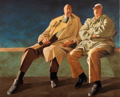 2 Hommes sur un banc
