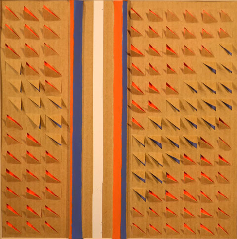 Orange/bleu