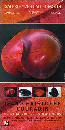 Jean-Christophe Couradin Sculptures sur bois précieux