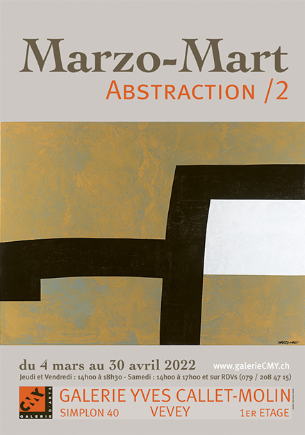 Affiche Marzo-Mart 2022 – Abstraction /2