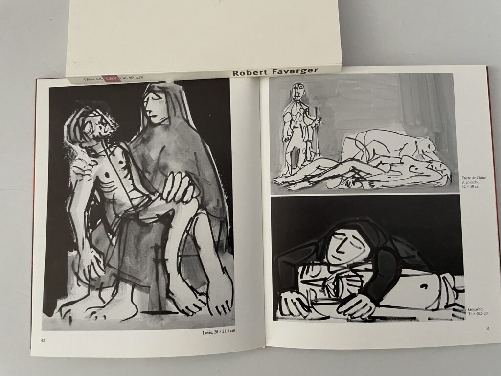 Robert Favarger – Edition de 8 ex. avec dessin original