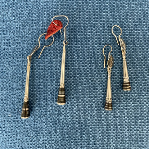 Boucles d&rsquo;oreilles bâtonnets